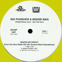 Big Punisher / Beenie Man Makes Me Sweat USED VINYL 12INCH PROMO