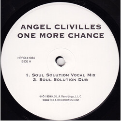 Angel Clivilles One More Chance VINYL 12" USED