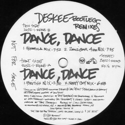 Deskee Dance, Dance (Bootleg Remixes) VINYL 12" USED