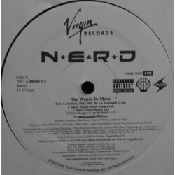 N*E*R*D She Wants To Move USED VINYL 12INCH 33 S RPM PROMO