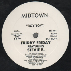 Friday Friday / Stevie B Boy Toy USED VINYL 12INCH PROMO