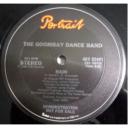 Goombay Dance Band Rain VINYL 12" USED