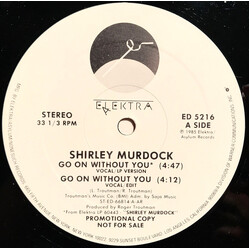 Shirley Murdock Go On Without You USED VINYL 12INCH 33 S RPM PROMO
