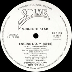 Midnight Star Engine No. 9 USED VINYL 12INCH PROMO