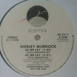 Shirley Murdock As We Lay USED VINYL 12INCH 33 S RPM PROMO