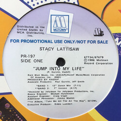 Stacy Lattisaw Jump Into My Life USED VINYL 12INCH 33 S RPM PROMO
