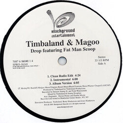 Timbaland & Magoo Drop / Roll Out VINYL 12" USED