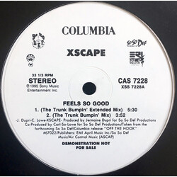Xscape Feels So Good USED VINYL 12INCH 33 S RPM PROMO
