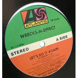 Wrecks-N-Effect Let's Do It Again USED VINYL 12INCH 33 S RPM PROMO