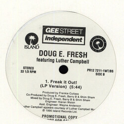 Doug E. Fresh Freak It Out USED VINYL 12INCH 33 S RPM PROMO