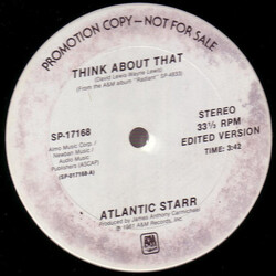 Atlantic Starr Think About That VINYL 12" USED