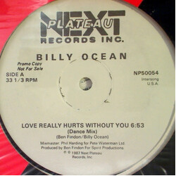 Billy Ocean Love Really Hurts Without You USED VINYL 12INCH 33 S RPM PROMO