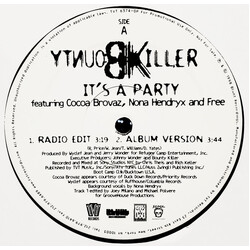 Bounty Killer / Cocoa Brovaz / Nona Hendryx / Free (2) It's A Party USED VINYL 12INCH PROMO