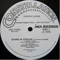 Carrie Lucas Going In Circles USED VINYL 12INCH PROMO 33 S RPM