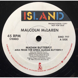Malcolm McLaren Madam Butterfly USED VINYL 12INCH 45 RPM PROMO