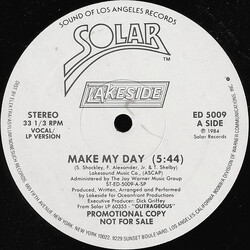 Lakeside Make My Day VINYL 12" USED