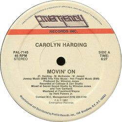 Carolyn Harding Movin' On VINYL 12" USED
