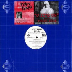 Petey Pablo / Young Buck O It's On USED VINYL 12INCH 33 S RPM SINGLE PROMO