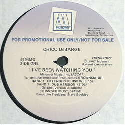 Chico DeBarge I've Been Watching You USED VINYL 12INCH 33 S RPM PROMO