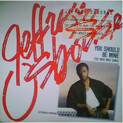 Jeffrey Osborne You Should Be Mine (The Woo Woo Song) USED VINYL 12INCH SINGLE 45 RPM PROMO