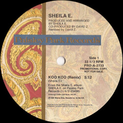 Sheila E. Koo Koo VINYL 12" USED