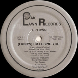 Uptown (21) (I Know) I'm Losing You VINYL 12" USED