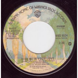 Susie Allanson Hide Me In Your Love / Maybe Baby USED VINYL 7INCH 45 RPM