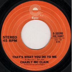 Charly McClain That's What You Do To Me USED VINYL 7INCH 45 RPM SINGLE STYRENE STEREO