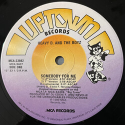 Heavy D. & The Boyz Somebody For Me VINYL 12" USED