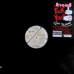 Ottorongo Fuck You USED VINYL 12INCH 33 S RPM