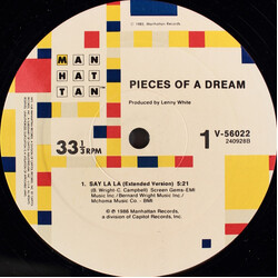 Pieces Of A Dream Say La La USED VINYL 12INCH 33 S RPM
