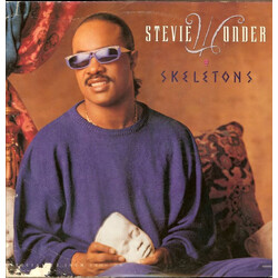 Stevie Wonder Skeletons VINYL 12" USED