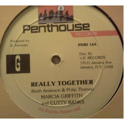 Marcia Griffiths / Cutty Ranks Really Together USED VINYL 12INCH 45 RPM