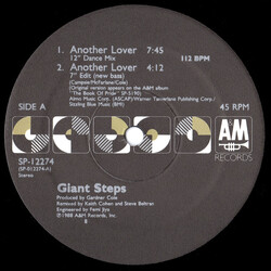 Giant Steps (2) Another Lover VINYL 12" USED