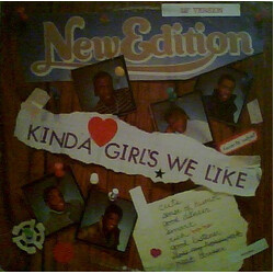 New Edition Kinda Girls We Like USED VINYL 12INCH 33 S RPM