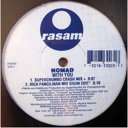 Nomad (3) With You VINYL 12" USED