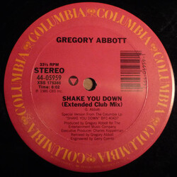 Gregory Abbott Shake You Down USED VINYL 12INCH 33 S RPM SINGLE STEREO