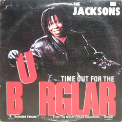 The Jacksons Time Out For The Burglar (12" Extended Version) USED VINYL 12INCH 33 S RPM