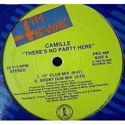 Camille (2) There's No Party Here VINYL 12" USED