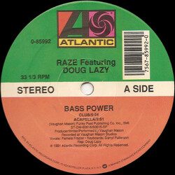 Raze / Doug Lazy Bass Power VINYL 12" USED