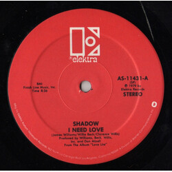 Shadow (21) I Need Love USED VINYL 12INCH 33 S RPM STEREO