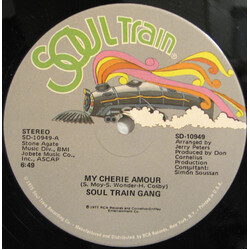 Soul Train Gang (2) My Cherie Amour USED VINYL 12INCH 33 S RPM STEREO