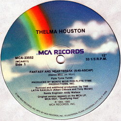Thelma Houston Fantasy And Heartbreak USED VINYL 12INCH 33 S RPM