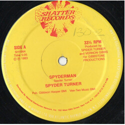 Spyder Turner Spyderman USED VINYL 12INCH