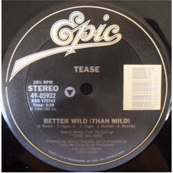 Tease Better Wild (Than Mild) USED VINYL 12INCH 33 S RPM