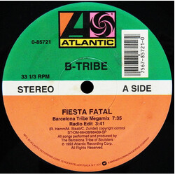 B-Tribe ¡ Fiesta Fatal ! USED VINYL 12INCH 33 S RPM