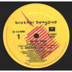 Brother Beyond Be My Twin USED VINYL 12INCH 33 S RPM