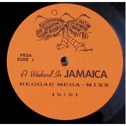 A Weekend In Jamaica Reggae Mega-Mixx / Muevelo Techno USED VINYL 12INCH 33 S RPM