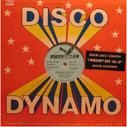 Goldie Alexander I Wouldn't Give You Up USED VINYL 12INCH 45 RPM STEREO