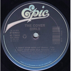 The Cover Girls Don't Stop Now / Funk Boutique USED VINYL 12INCH 33 S RPM